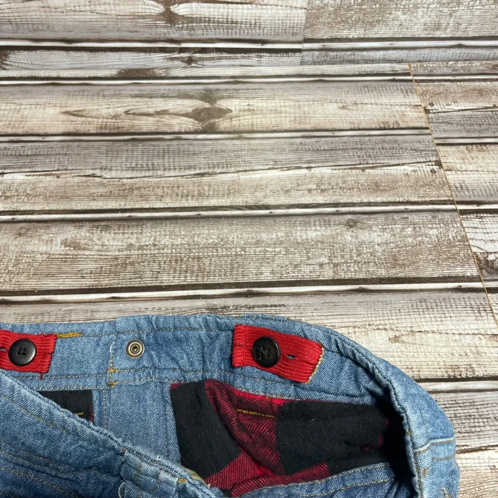 Woolrich Boys Pants Blue‎ Pockets Flannel Lined Size 6